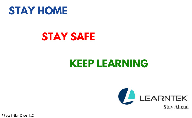 STAY HOME - STAY SAFE - KEEP LEARNING