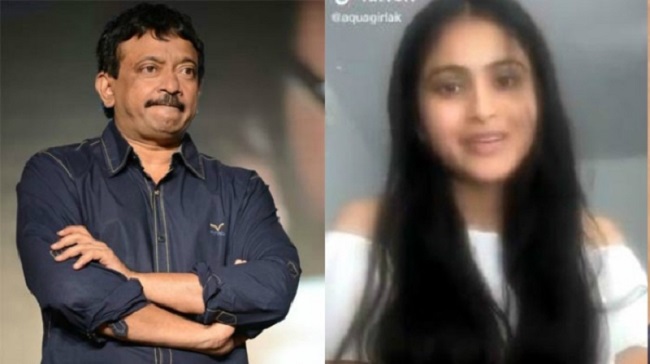 RGV Offers a Role to a TikTok Girl