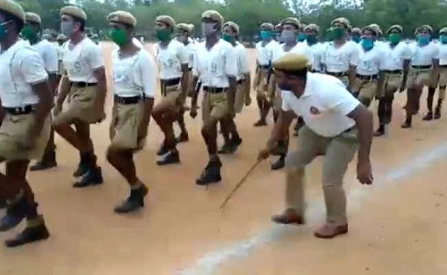 Telangana cop using Rafi's tunes to add zing to training