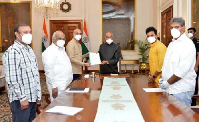 TDP Complains To Prez Over YSRC Excesses