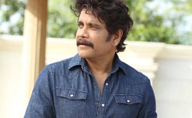 Pic Talk: Nag's Dashing Look For Praveen Sattaru